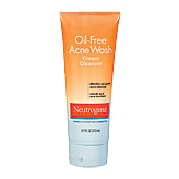 Neutrogena  oil-free acne wash, cream cleanser, salicylic acid Full-Size Picture